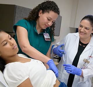 Teen gets IV injection