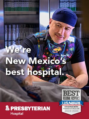 The only hospital in NM to be named Best Regional Hospital in 2023-2024.