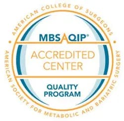 MBSAQIP Accredited Comprehensive Center logo