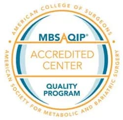 MBSAQIP Accredited Comprehensive Center logo