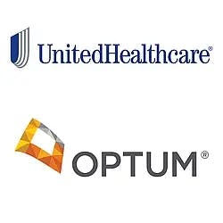 The United Healthcare and Optum logos